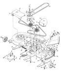 Page A Diagram and Parts List for 1363694H701 1996 Yard Man Lawn Tractor